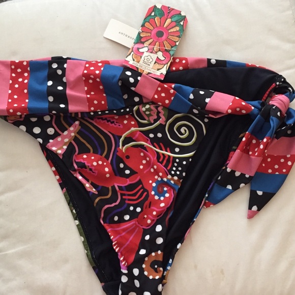 Farm Rio Side-Tie Bikini Bottoms - Picture 7 of 12